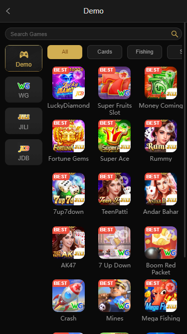 This image is app homepage image of best online betting app in India